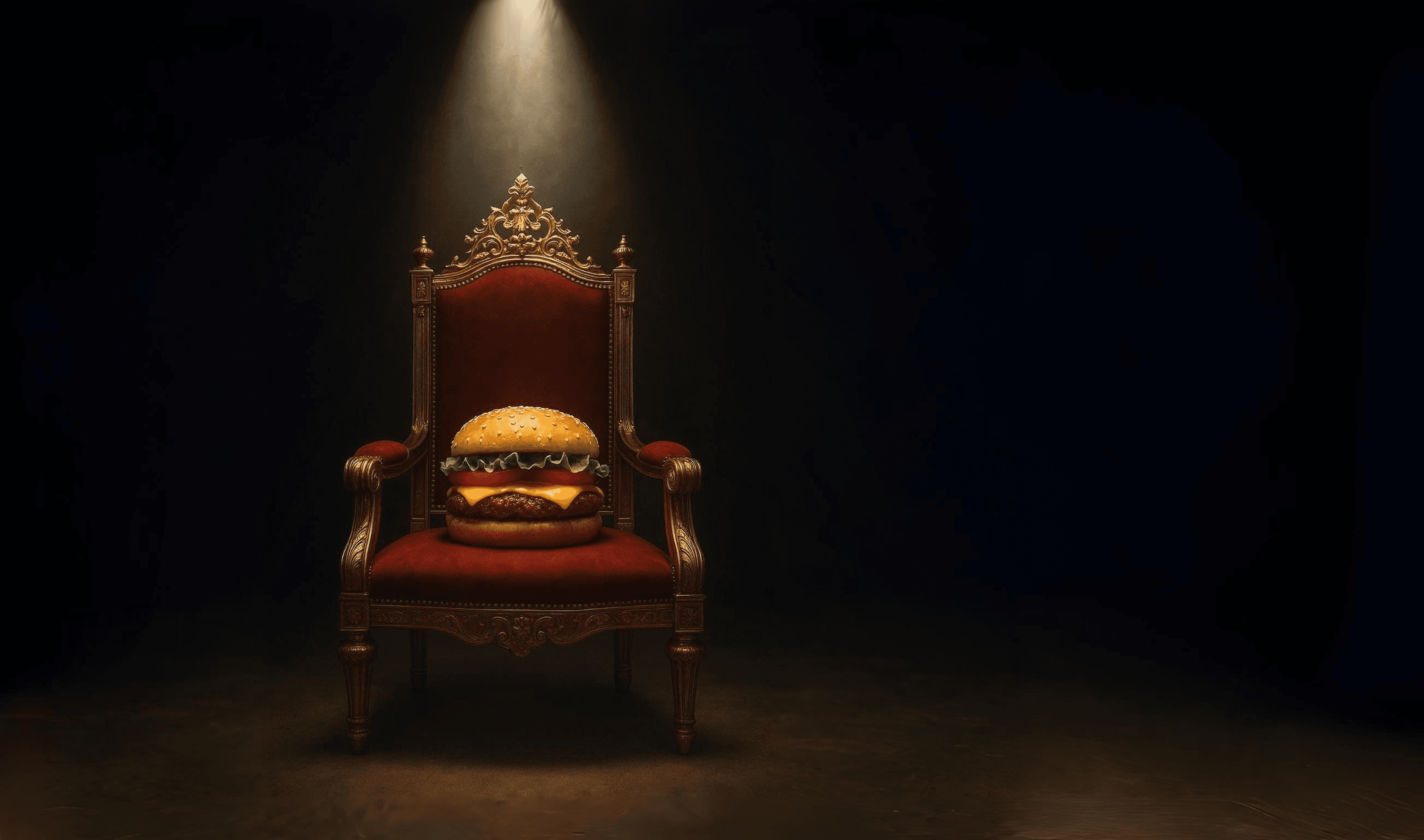 King Food hero background
